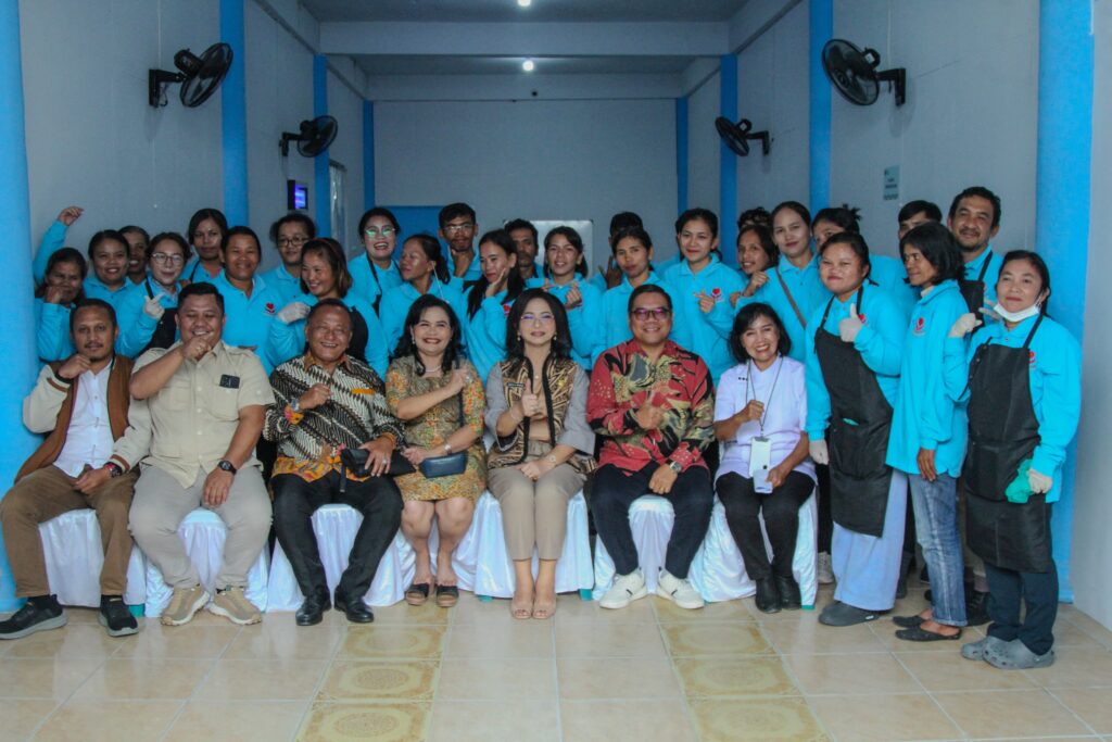 Dukung Program Pemerintah Menuju Indonesia Emas 2045 Yayasan Holong Ondolan Indonesia Emas Resmikan Dapur MBG di Sihite Dolok Sanggul